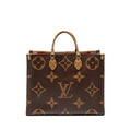 LOUIS VUITTON ONTHEGO GM MONOGRAM CANVAS GHW