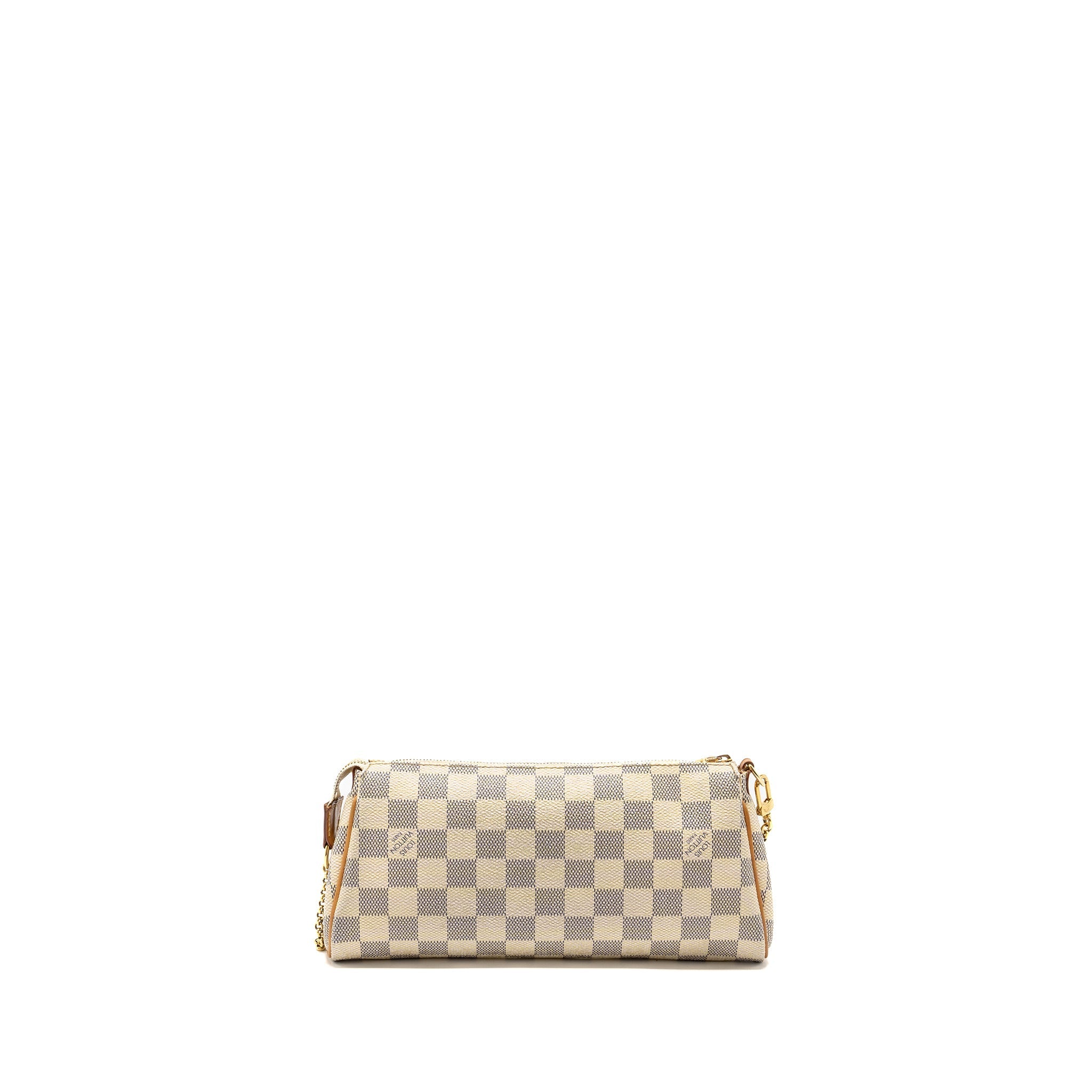 LOUIS VUITTON EVA POCHETTE DAMIER AZUR GHW