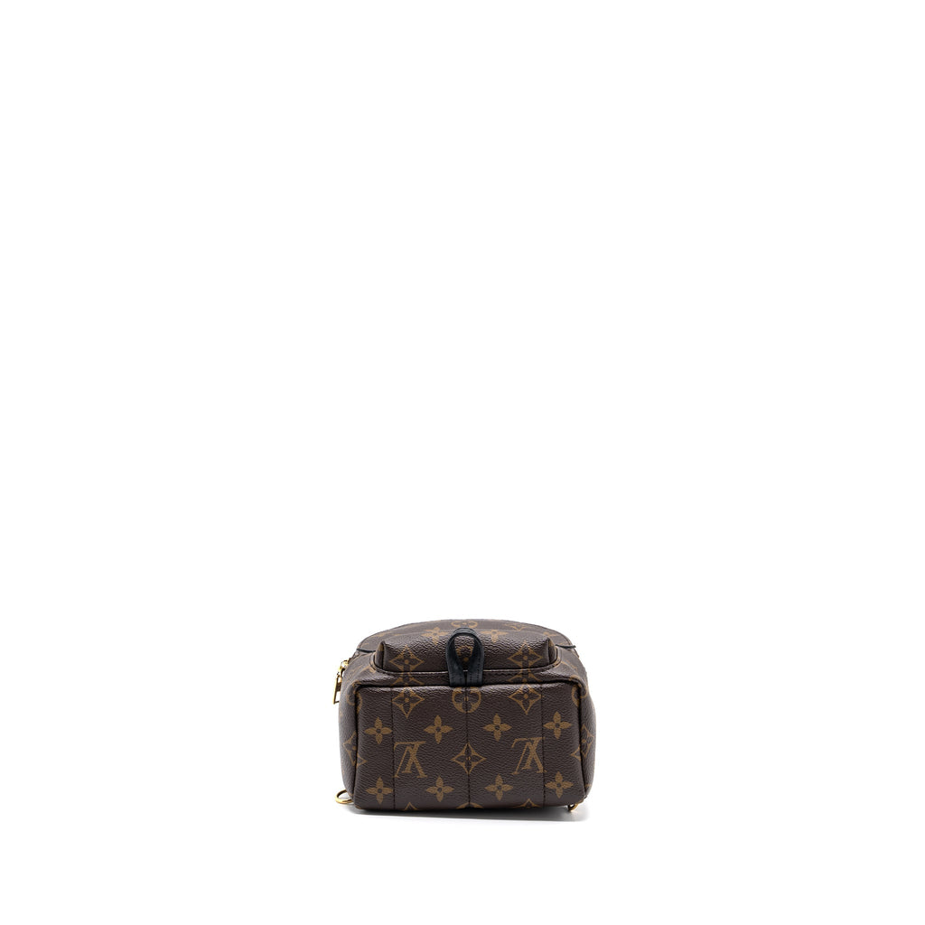 LOUIS VUITTON MINI PALM SPRING  BACKPACK MONOGRAM CANVAS GHW