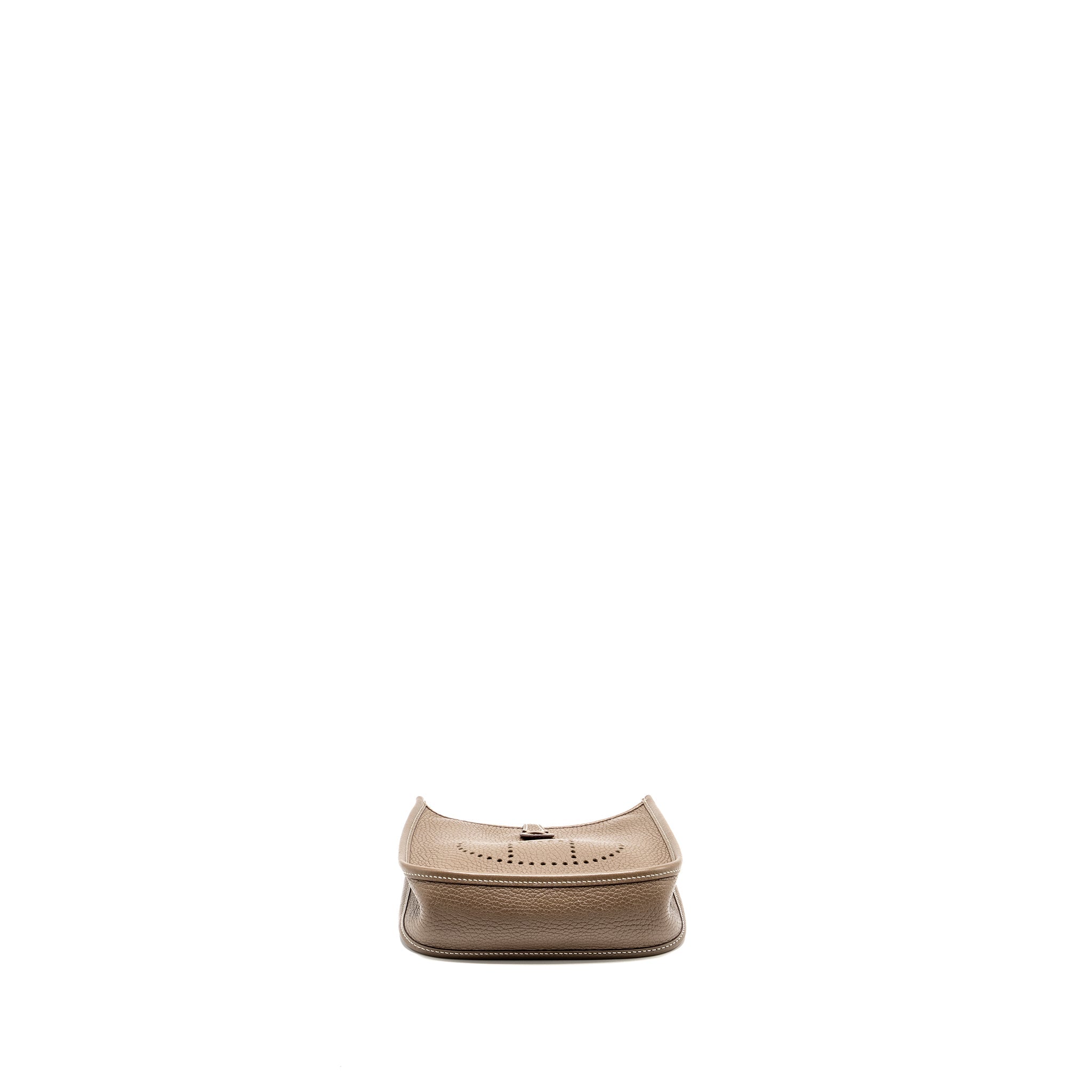 HERMES MINI EVELYNE CLEMENCE ETOUPE / BLUE NUIT SHW