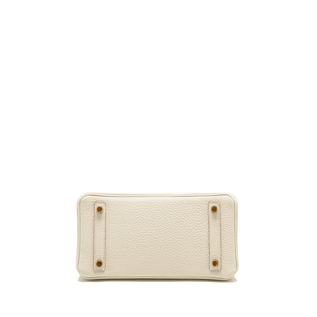 HERMES BIRKIN 25 TOGO MUSHROOM GHW