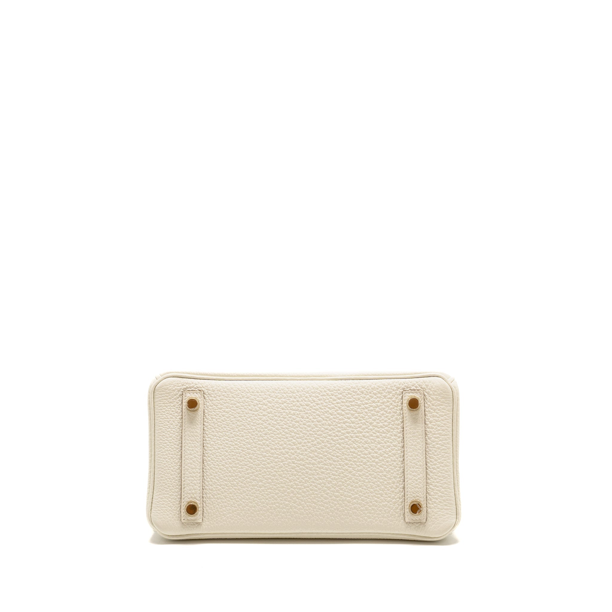 HERMES BIRKIN 25 TOGO MUSHROOM GHW