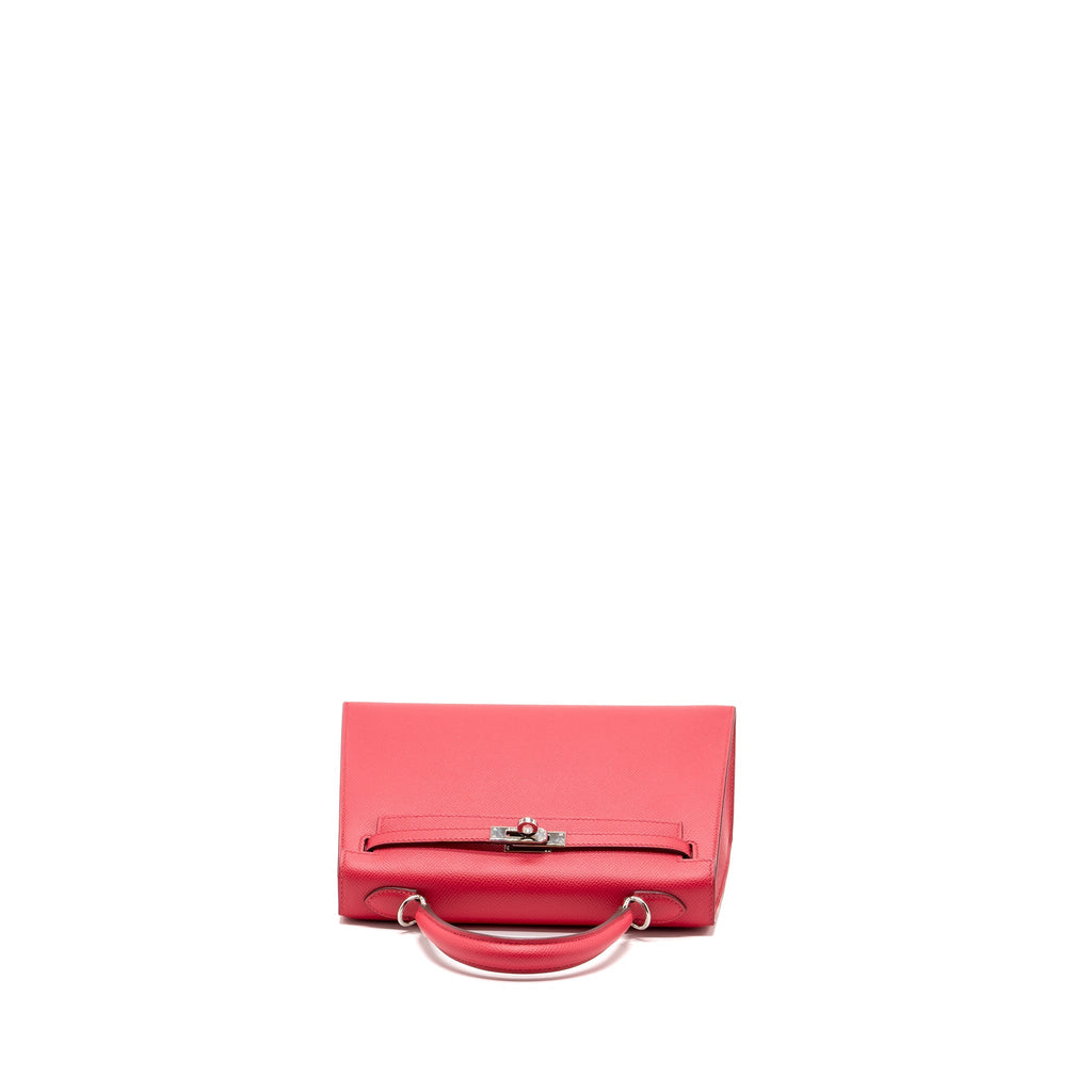 HERMES KELLY 25 EPSOM ROSE EXTREME SHW