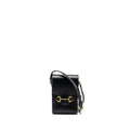 GUCCI HORSEBIT MINI CROSSBODY BAG LEATHER BLACK GHW