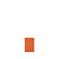 GOYARD PASSPORT HOLDER CANVAS ORANGE