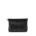 BOTTEGA VENETA INTRECCIATO POUCH CALFSKIN BLACK SHW
