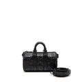 LOUIS VUITTON KEEPALL XS MONOGRAM SEAL COWHIDE LEATHER SO BLACK