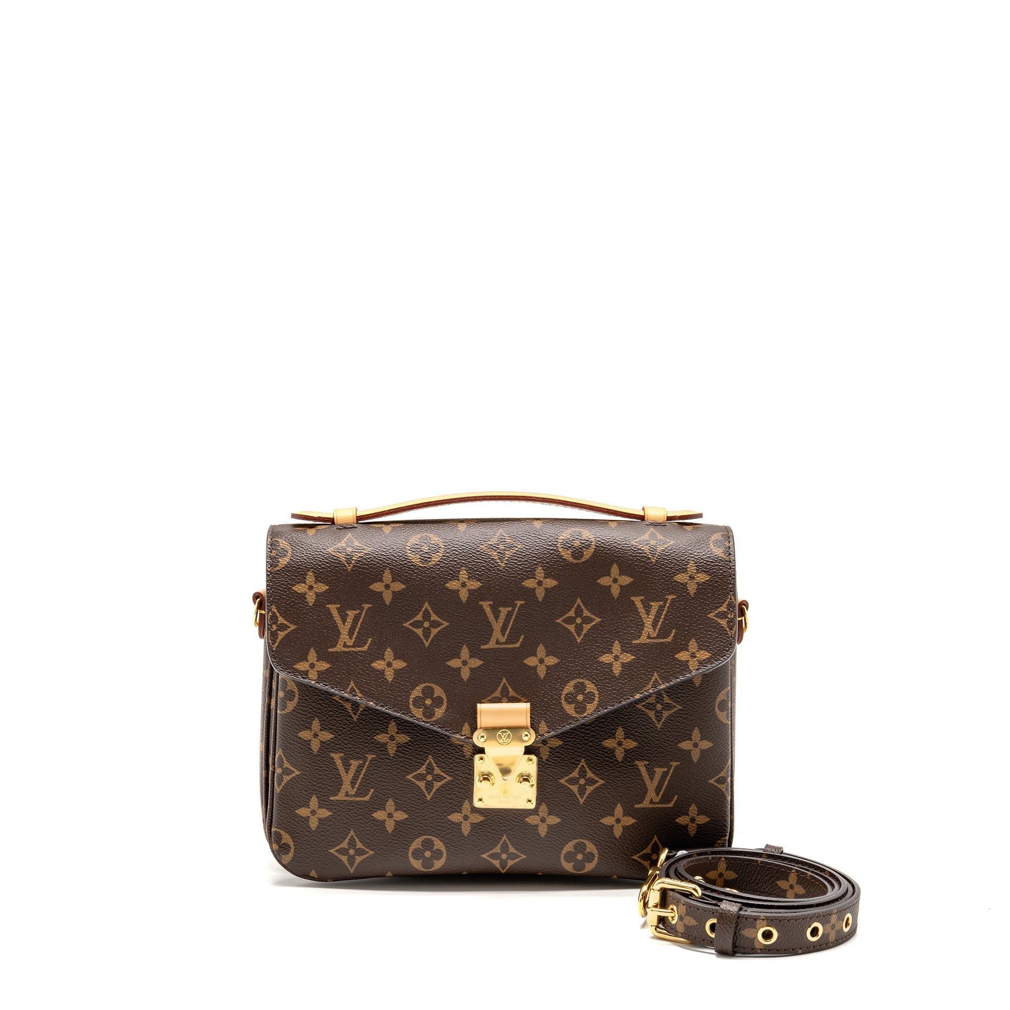 LOUIS VUITTON POCHETTE METIS MONOGRAM CANVAS GHW