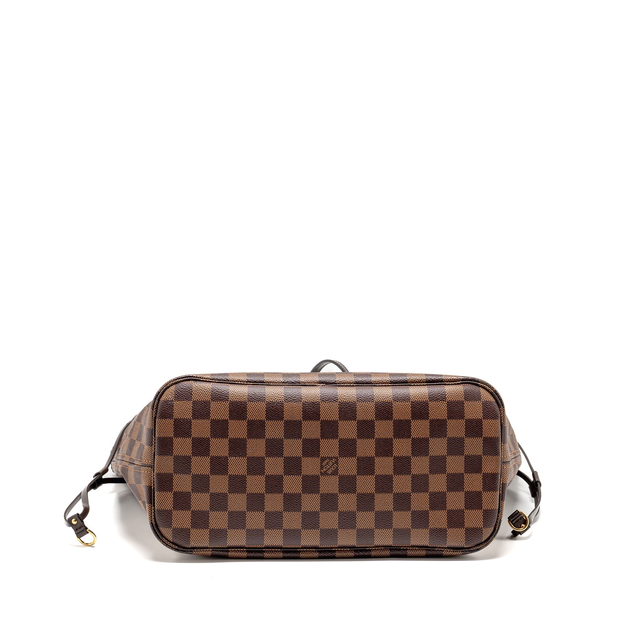 LOUIS VUITTON NEVERFULL MM DAMIER EBENE CANVAS GHW