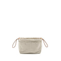 HERMES FOURBI 20 POUCH CANVAS / BARENIA CALFSKIN NATURAL/FAUVE SHW