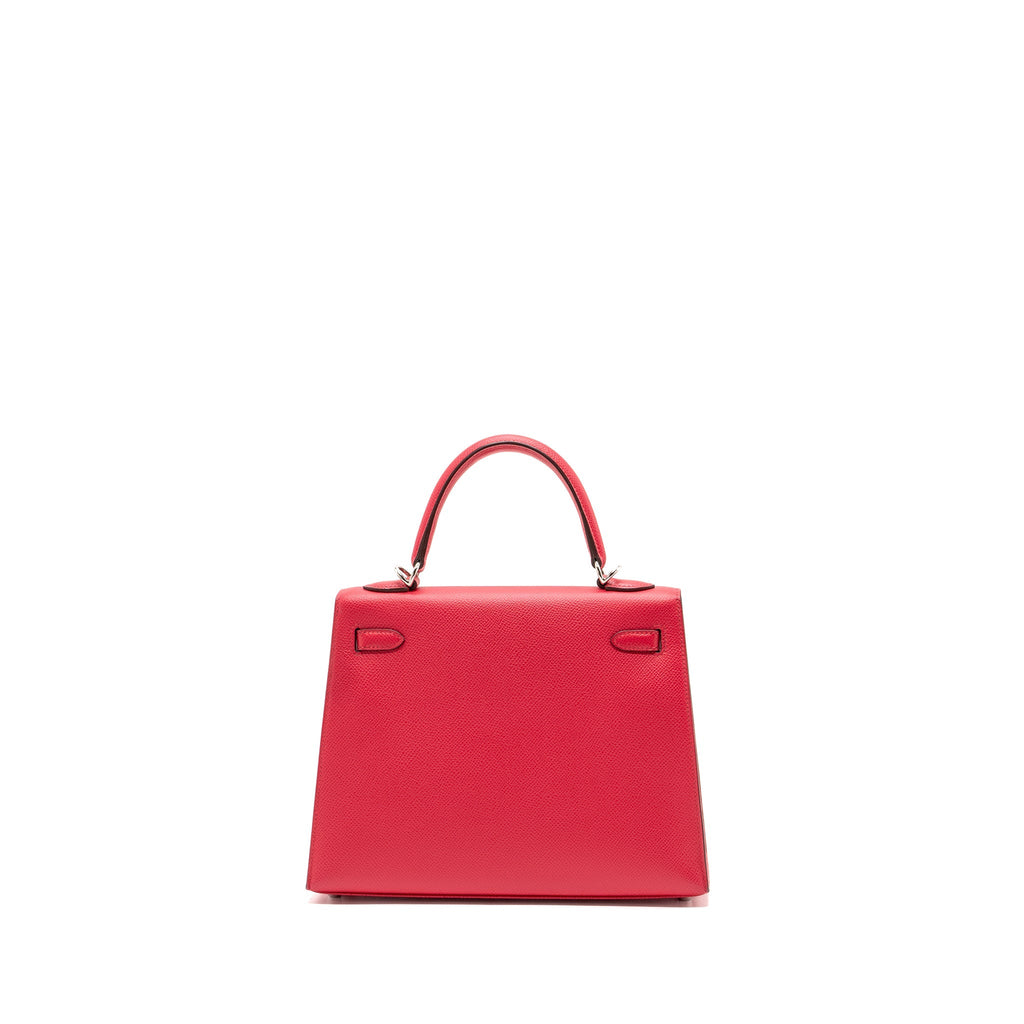 HERMES KELLY 25 EPSOM ROSE EXTREME SHW