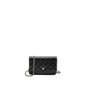 CHANEL CLASSIC WALLET ON CHAIN CAVIAR BLACK GHW