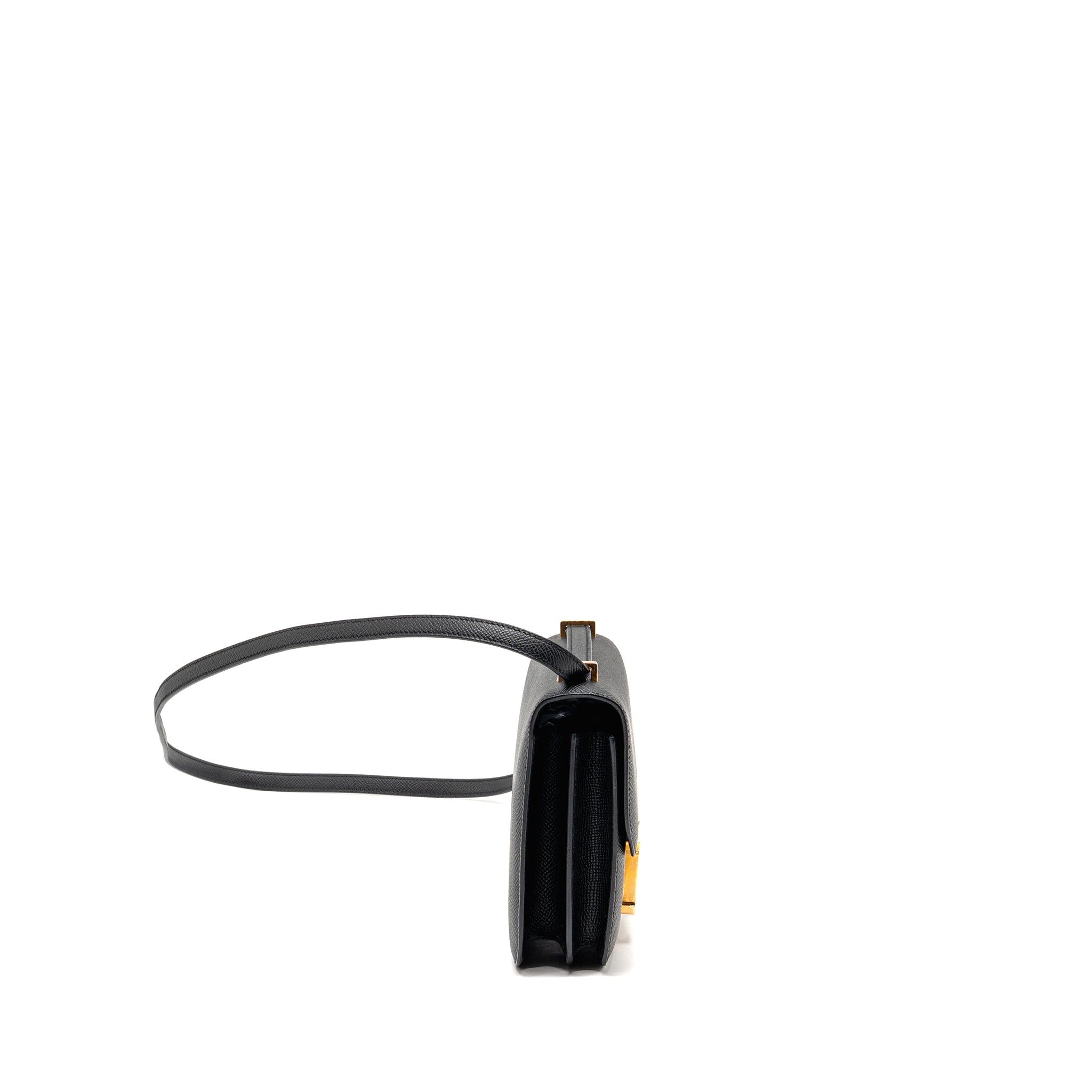 HERMES MINI CONSTANCE EPSOM BLACK RGHW