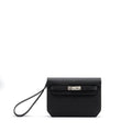 HERMES POCHETTE KELLY DEPECHES 25 TOGO BLACK SHW