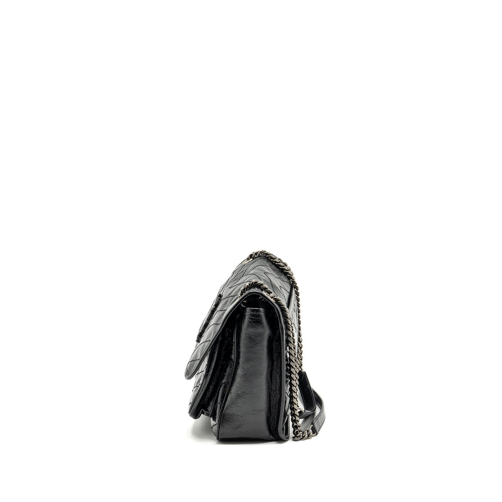 SAINT LAURENT/ YSL MEDIUM NIKI CALFSKIN BLACK SHW