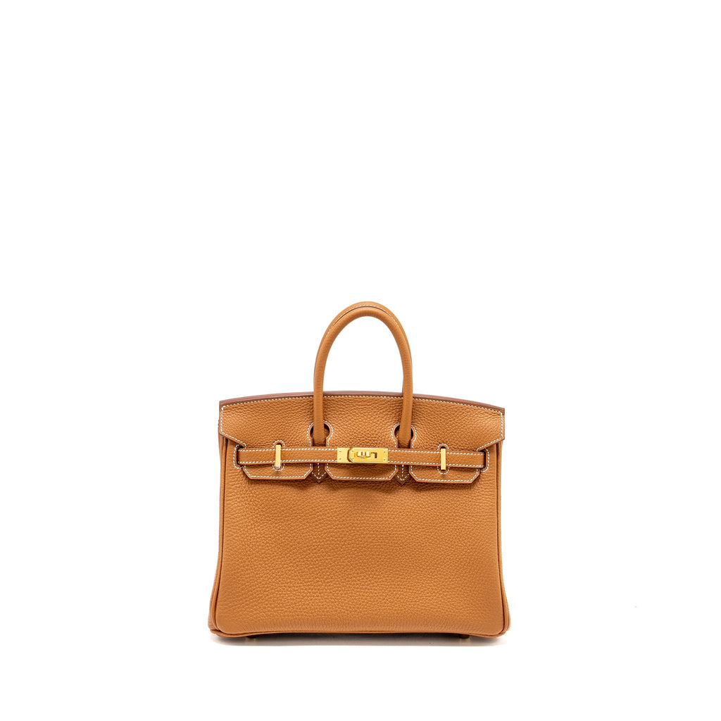 HERMES BIRKIN 25 TOGO GOLD GHW