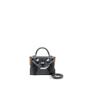 HERMES KELLY DOLE PICTO EPSOM GRIS MISTY/BLACK/VERT FIZZ/ALEZAN SHW