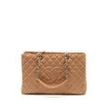 CHANEL XL GRAND SHOPPING TOTE BAG CAVIAR DARK BEIGE SHW