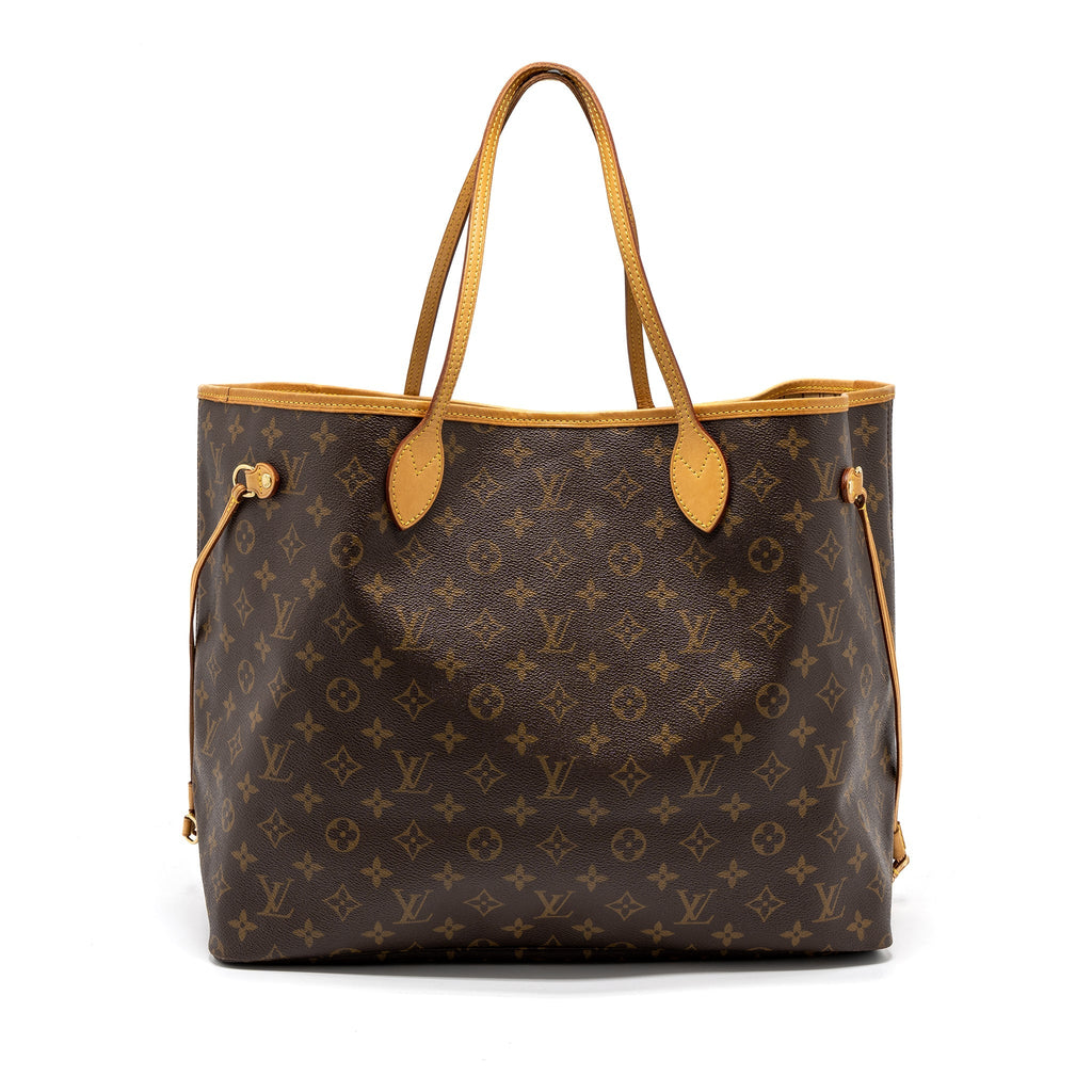 LOUIS VUITTON NEVERFULL GM MONOGRAM CANVAS GHW