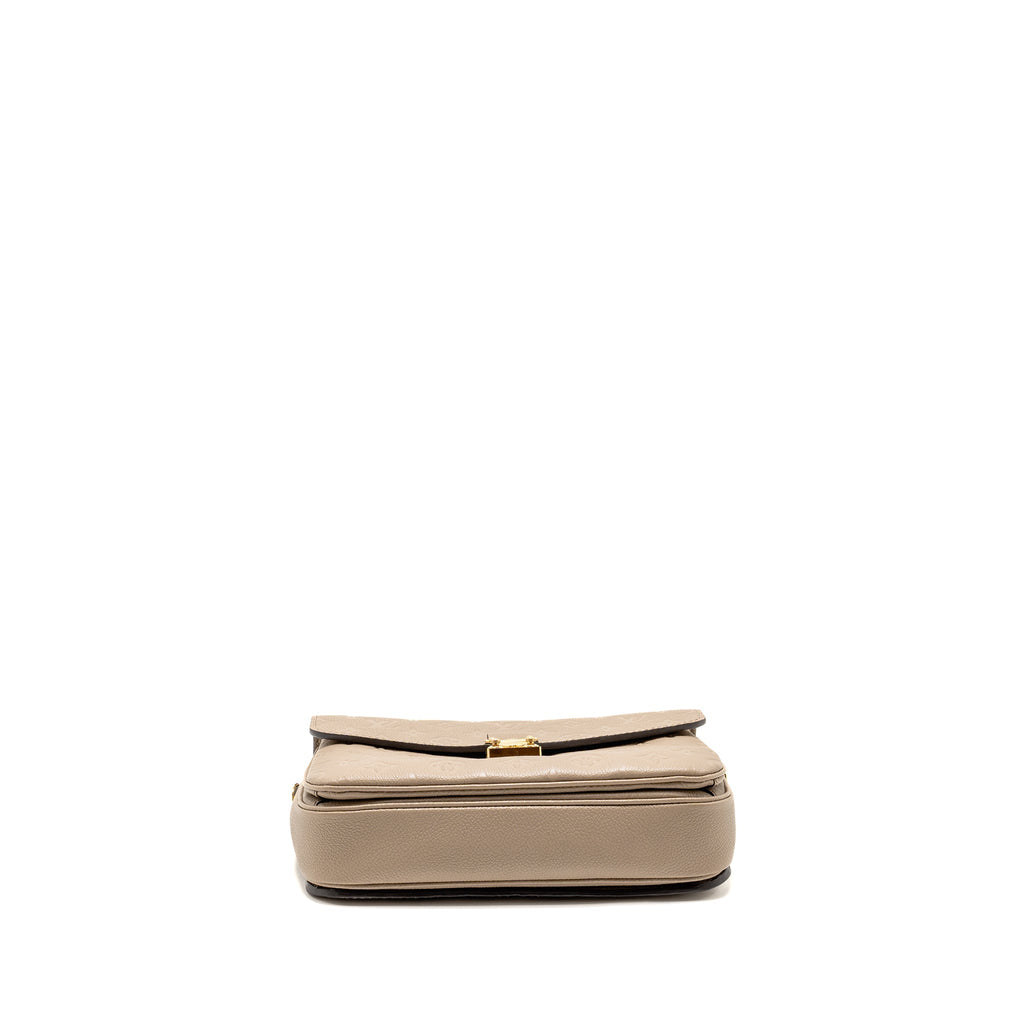 LOUIS VUITTON POCHETTE METIS MONOGRAM EMPREINTE TOURTERELLE GHW