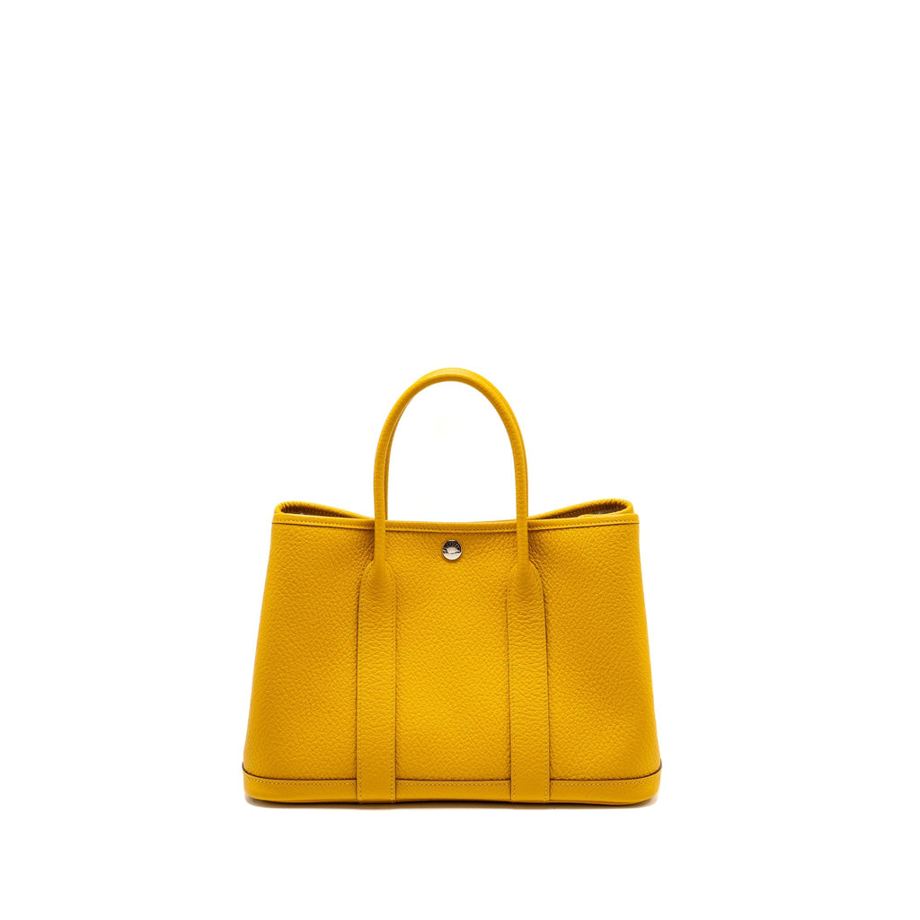 HERMES GARDEN PARTY 30 COUNTRY 9D JAUNE AMBER SHW