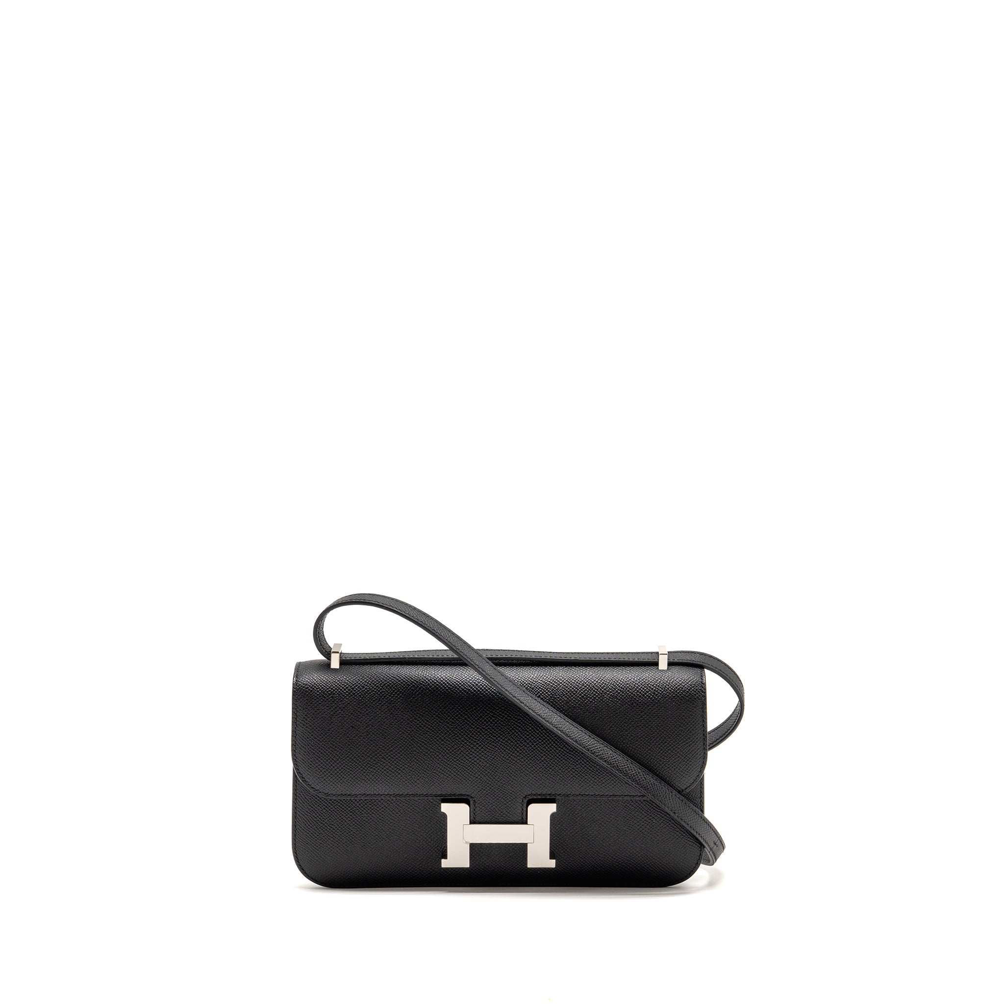 HERMES CONSTANCE ELAN EPSOM BLACK SHW