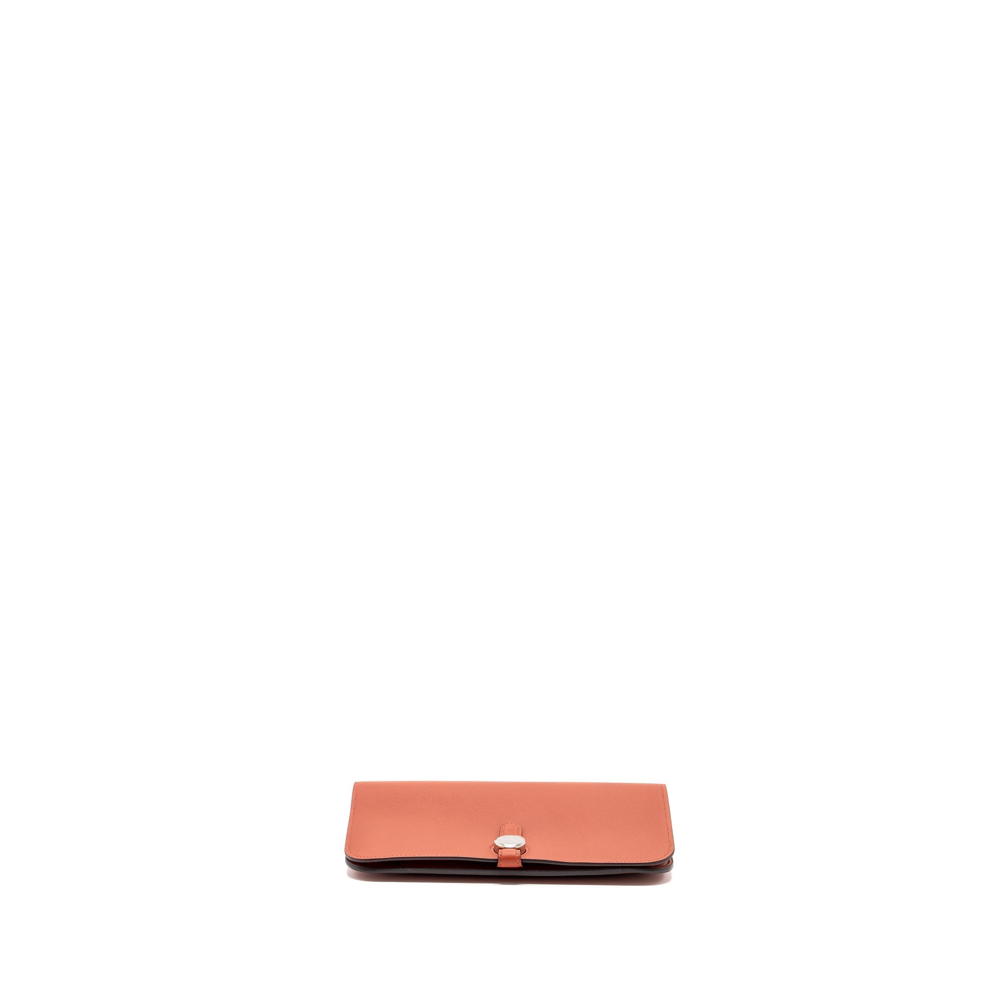 HERMES DOGON COMPACT WALLET SWIFT SANGUINE SHW