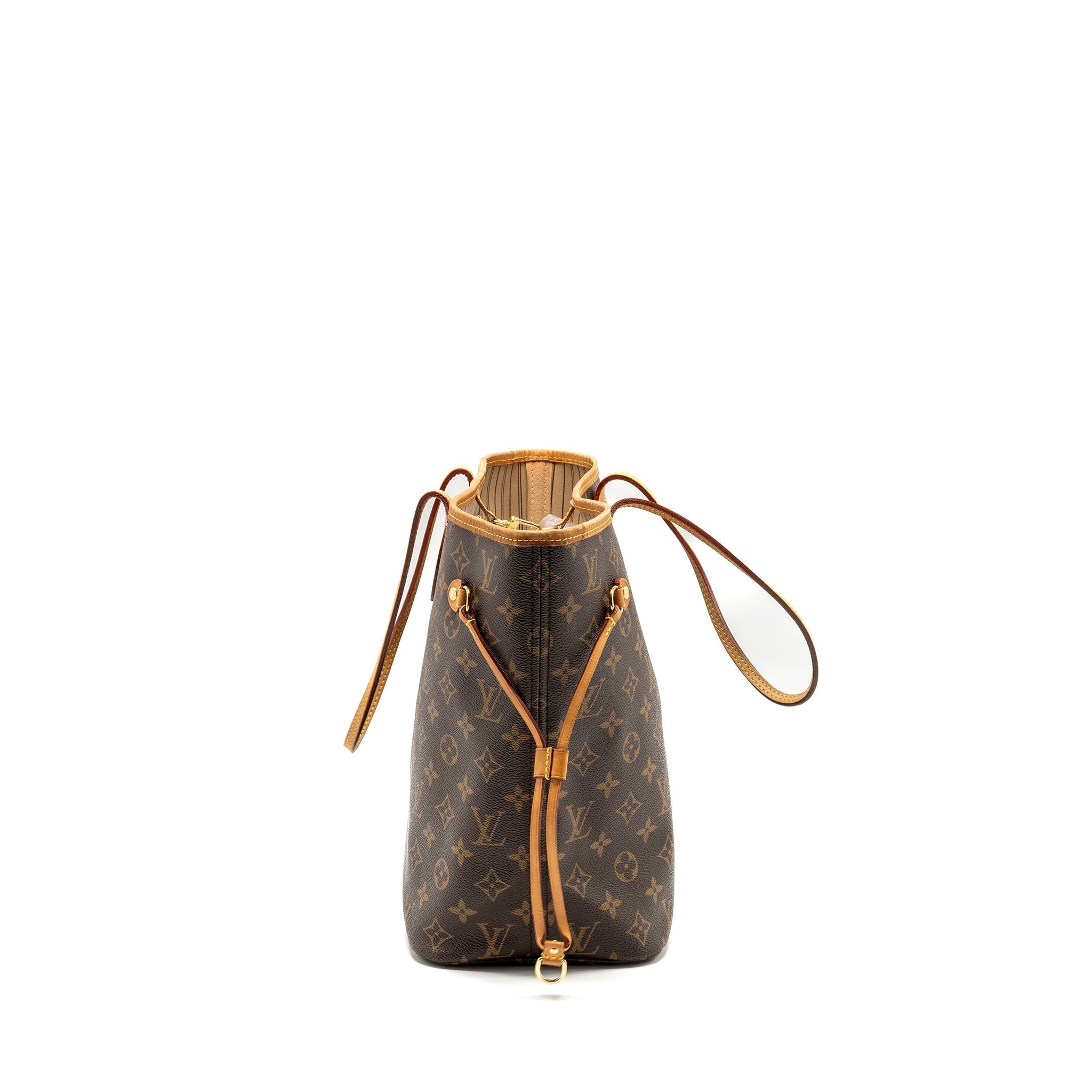 LOUIS VUITTON NEVERFULL MM MONOGRAM CANVAS GHW