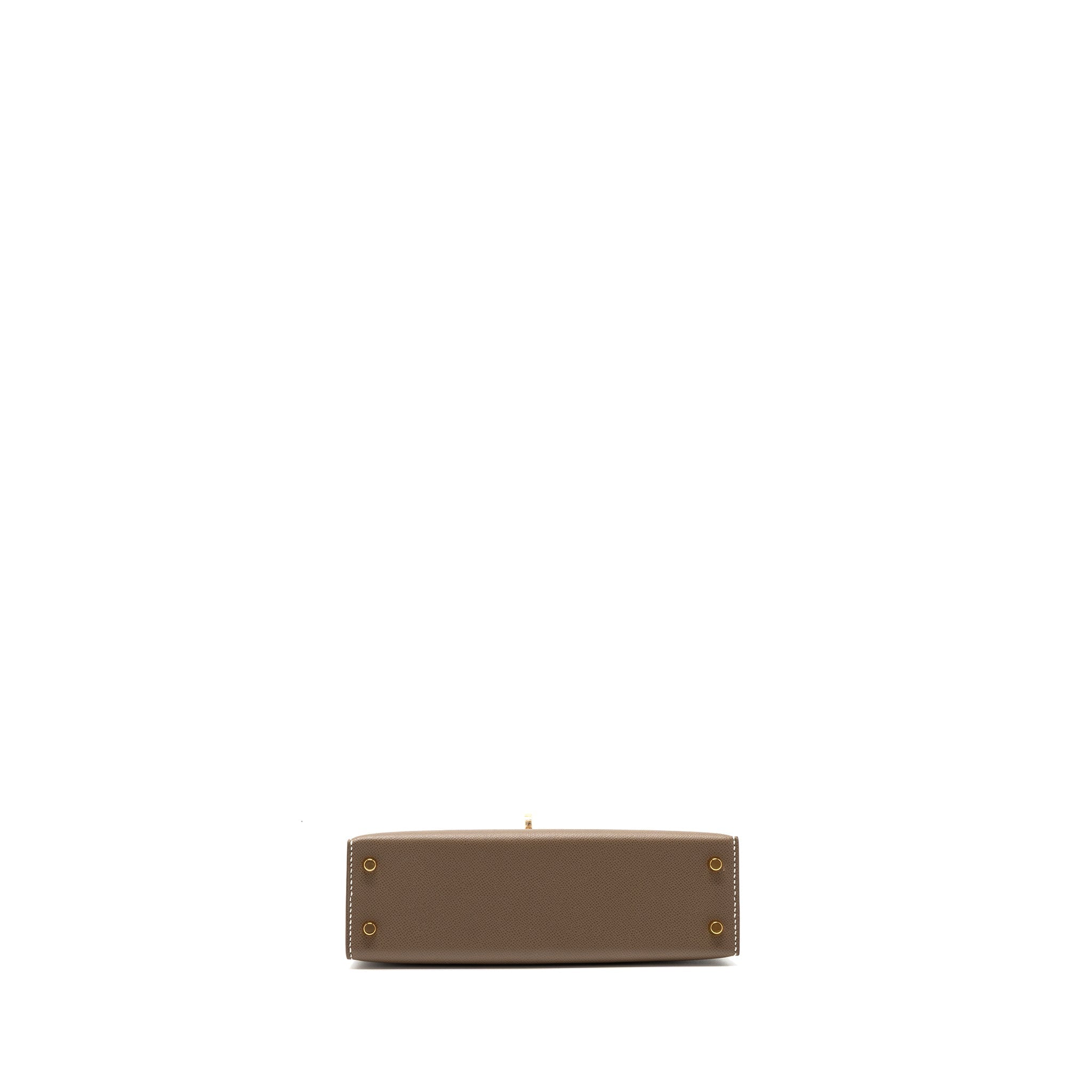 HERMES MINI KELLY II MADAME ETOUPE GHW
