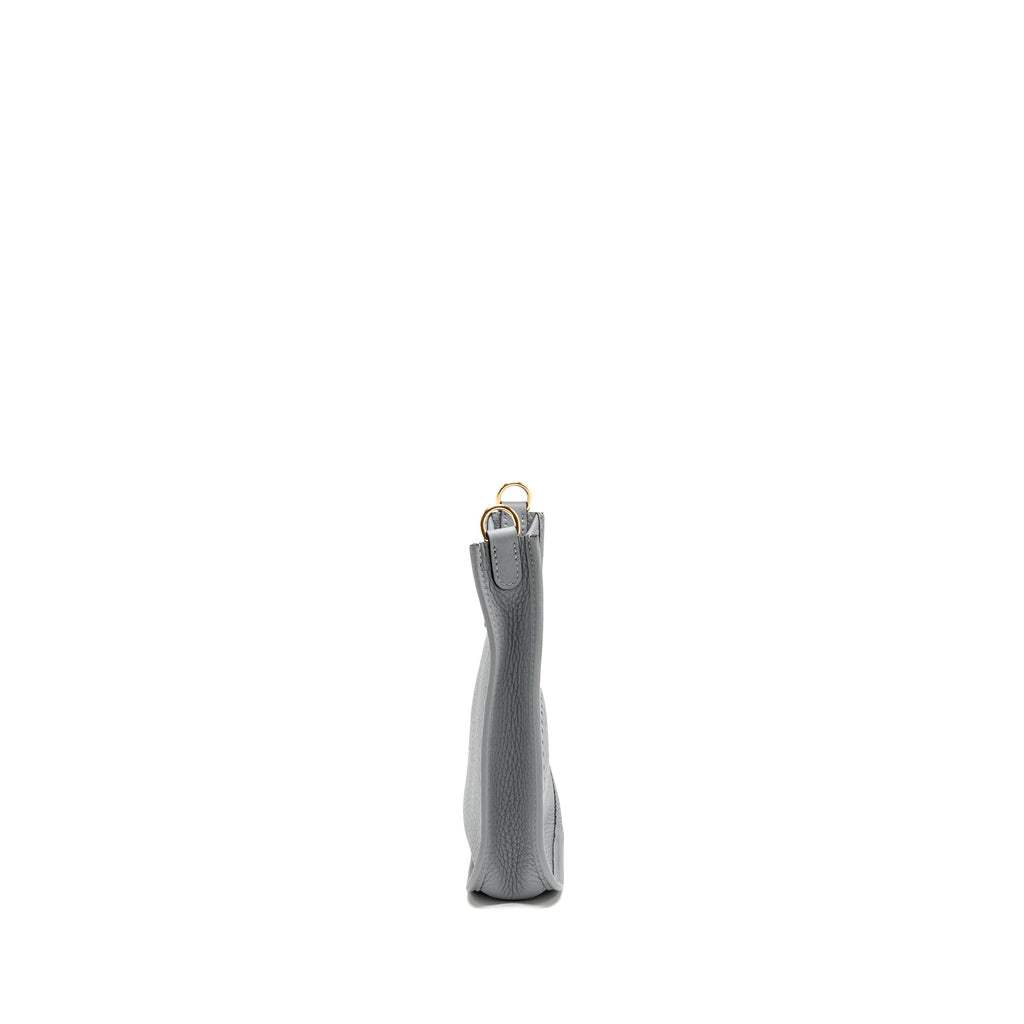 HERMES MINI EVELYNE CLEMENCE GRIS PANTIN LGHW