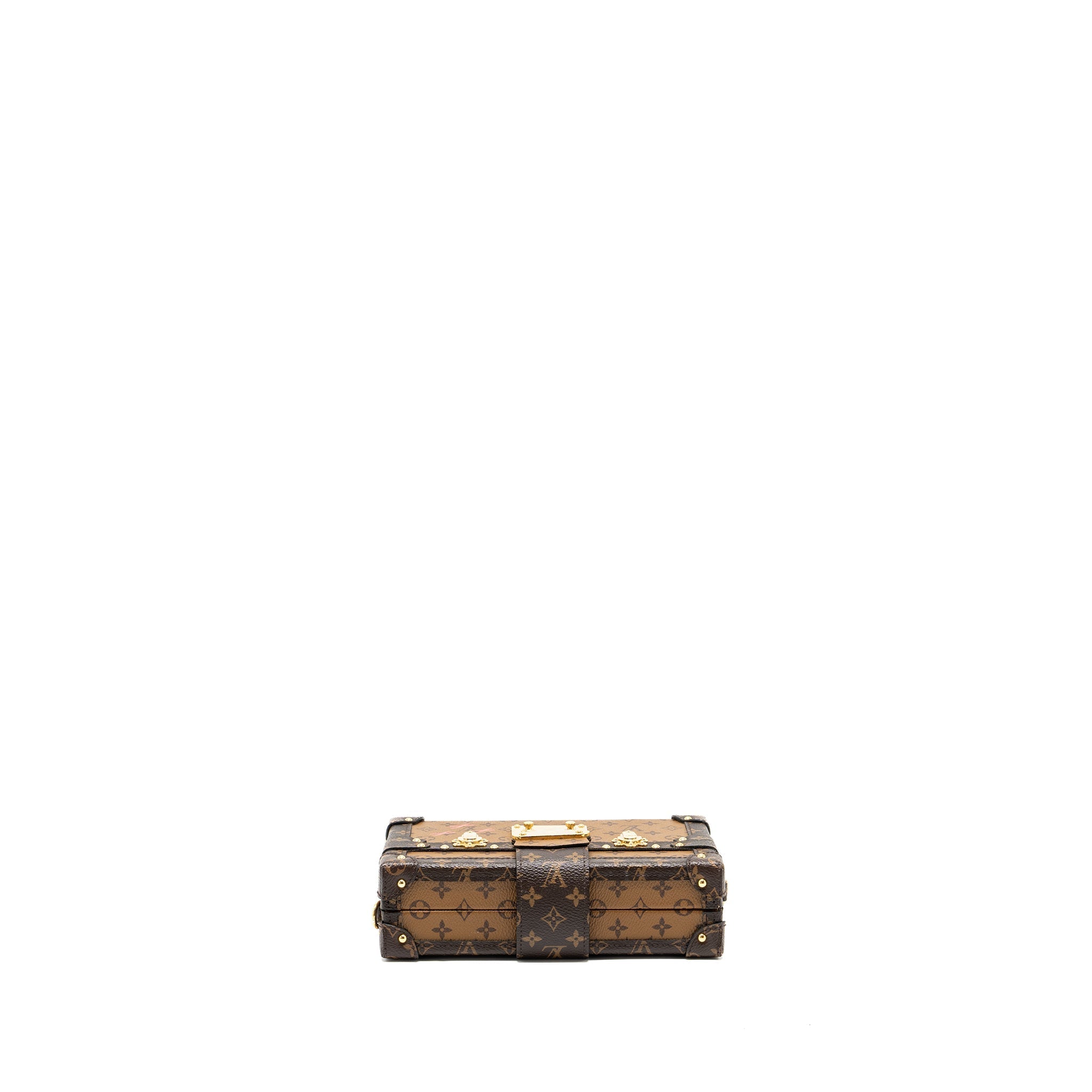 LOUIS VUITTON PETITE MALLE MONOGRAM REVERSE CANVAS GHW