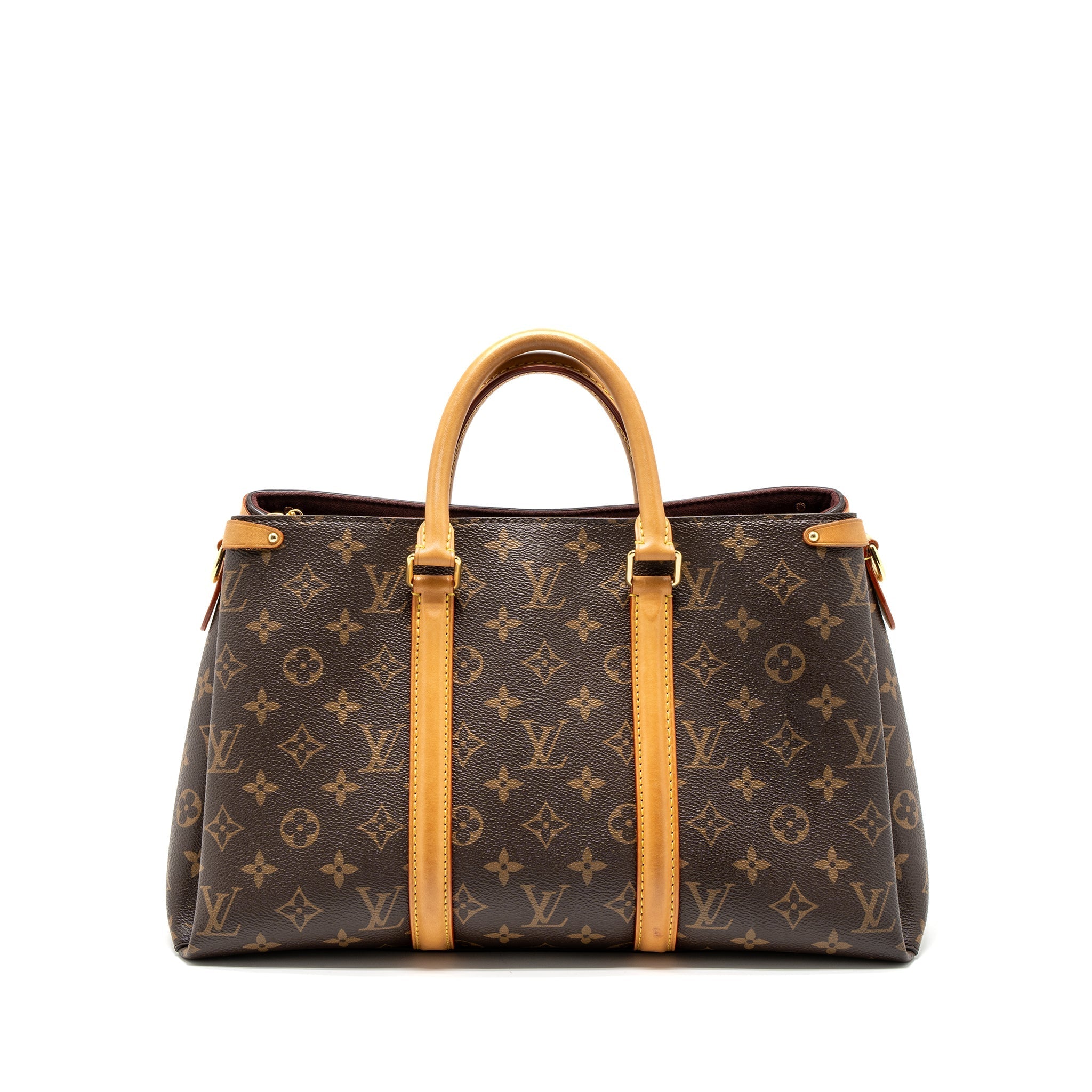 LOUIS VUITTON SOUFFLOT MM MONOGRAM CANVAS GHW (NEW VERSION)