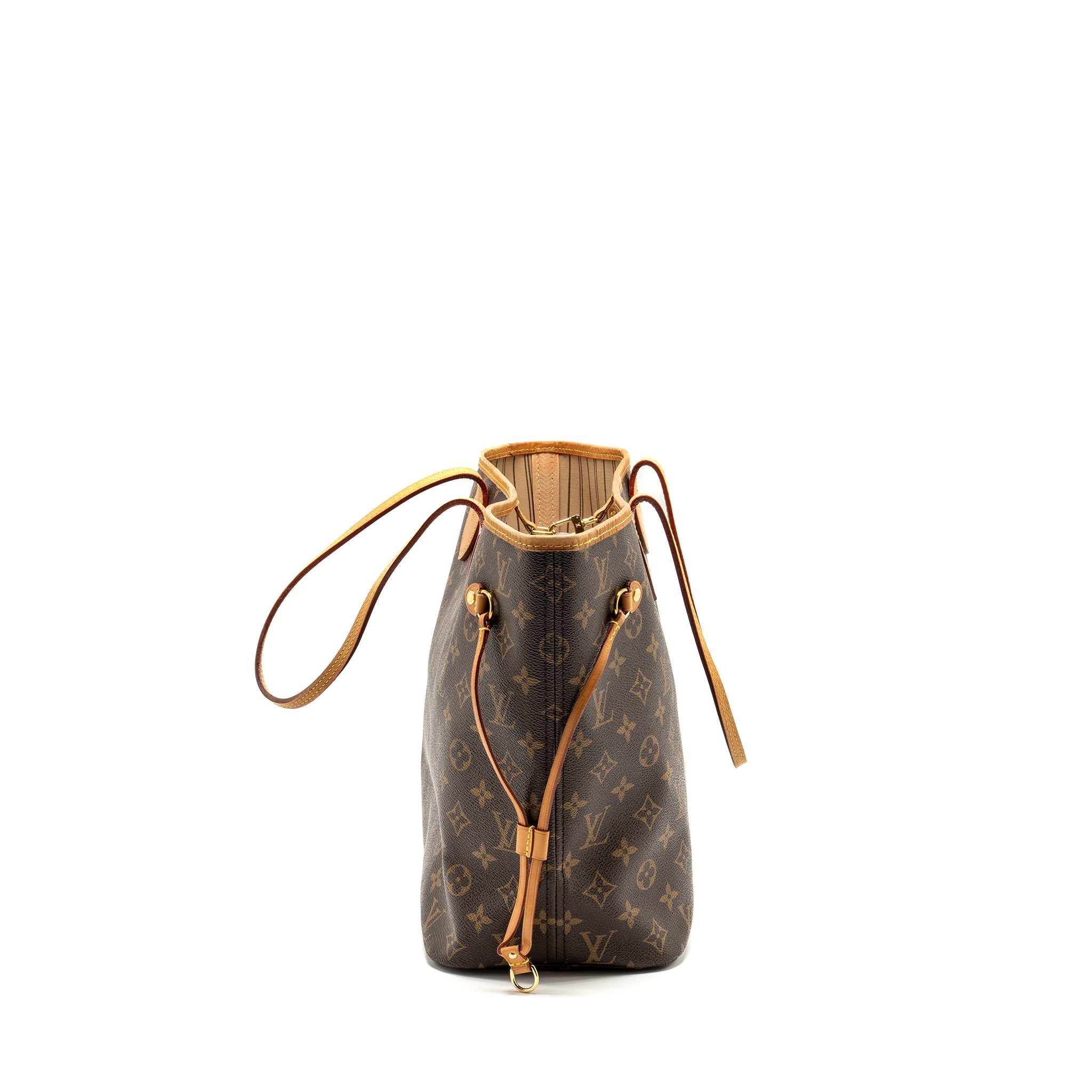 LOUIS VUITTON NEVERFULL MM MONOGRAM CANVAS GHW