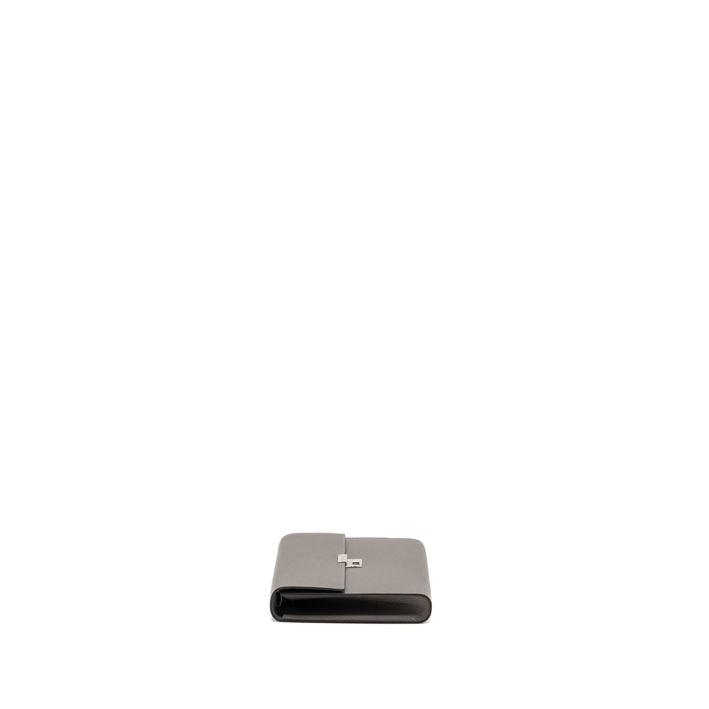HERMES CLIC 16 WALLET EPSOM GRIS MEYER SHW