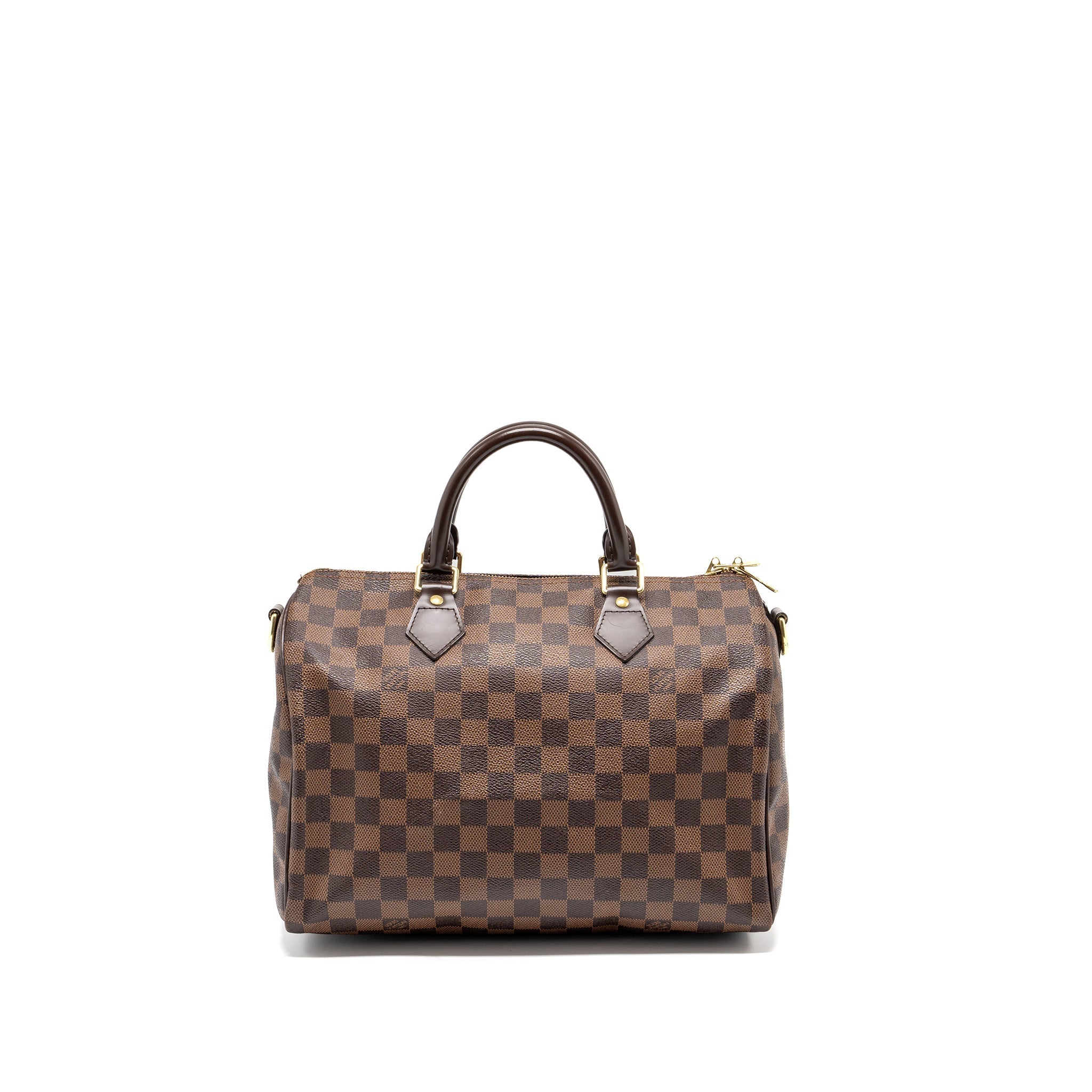 LOUIS VUITTON SPEEDY BANDOULIERE 30 DAMIER EBENE GHW