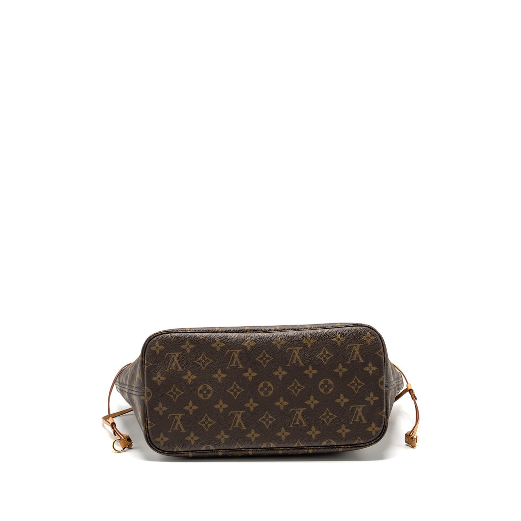 LOUIS VUITTON NEVERFULL MM MONOGRAM CANVAS GHW