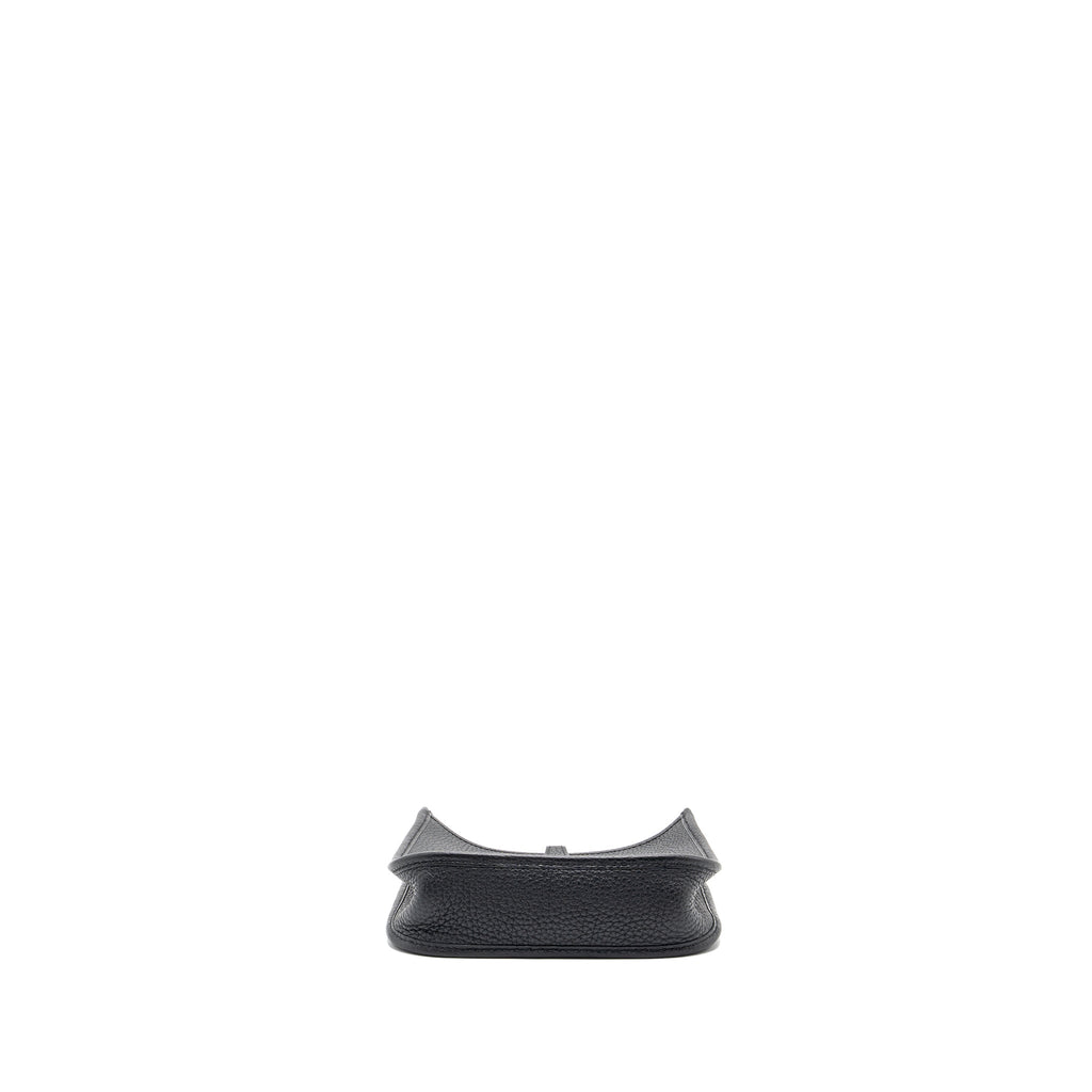 HERMES MINI EVELYN CLEMENCE BLACK SHW