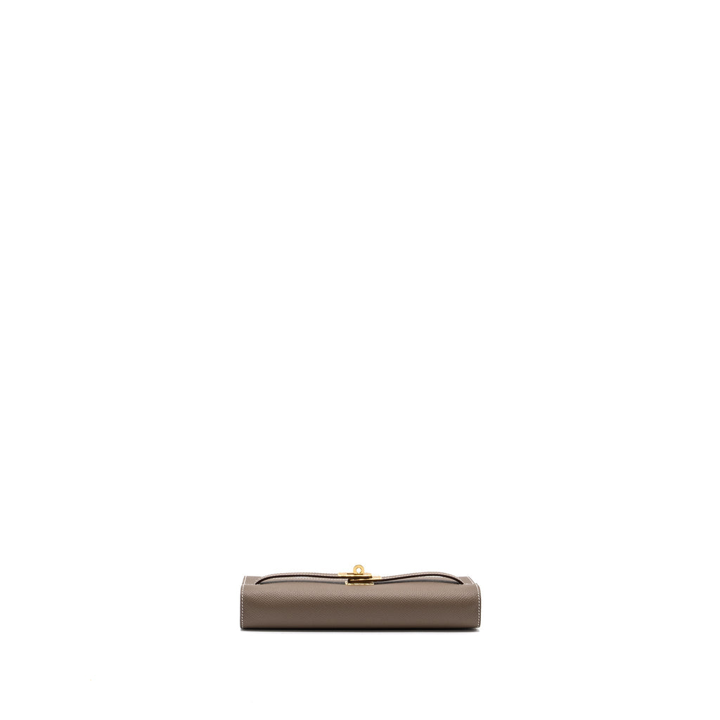 HERMES KELLY TO GO EPSOM ETOUPE GHW