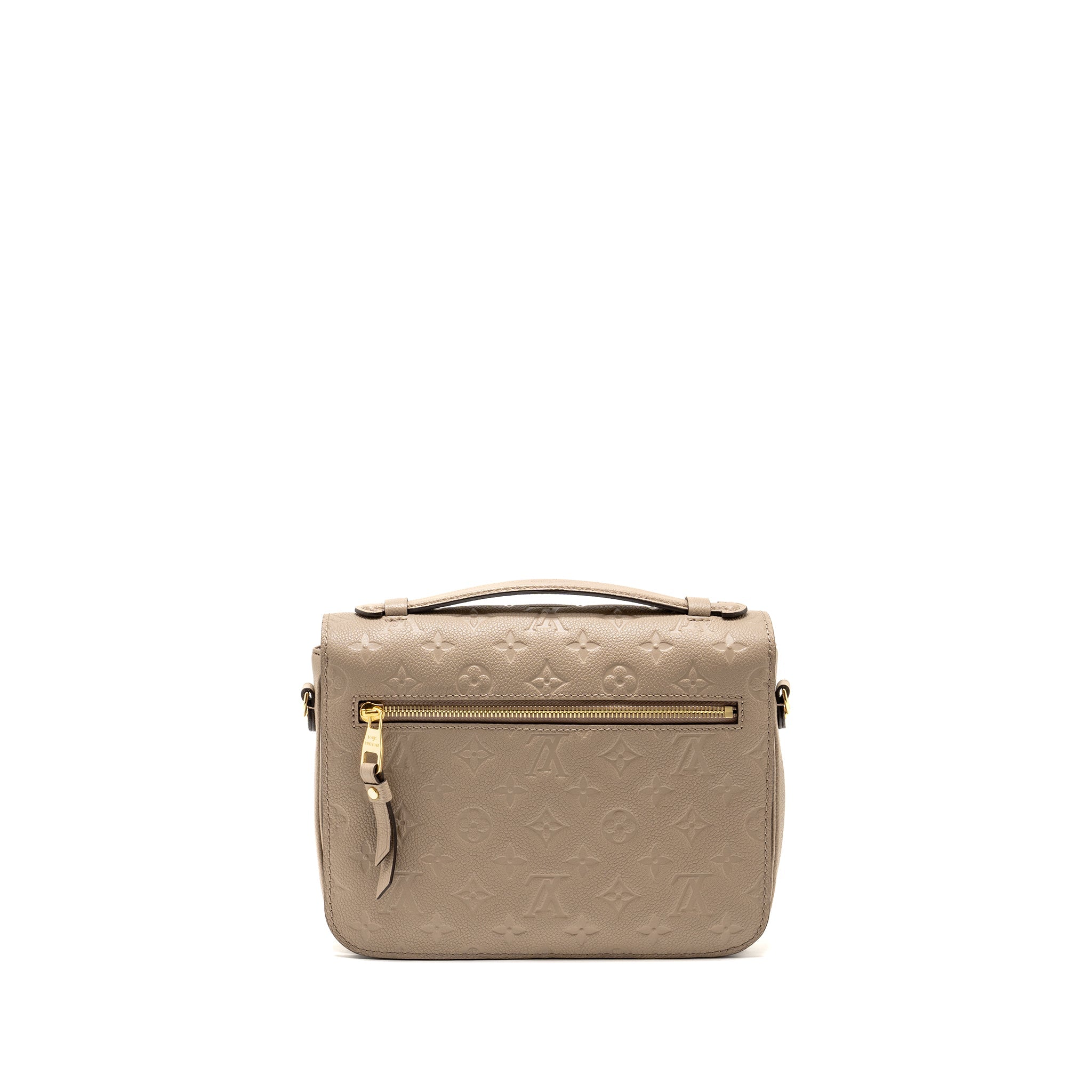 LOUIS VUITTON POCHETTE METIS MONOGRAM EMPREINTE TOURTERELLE GHW