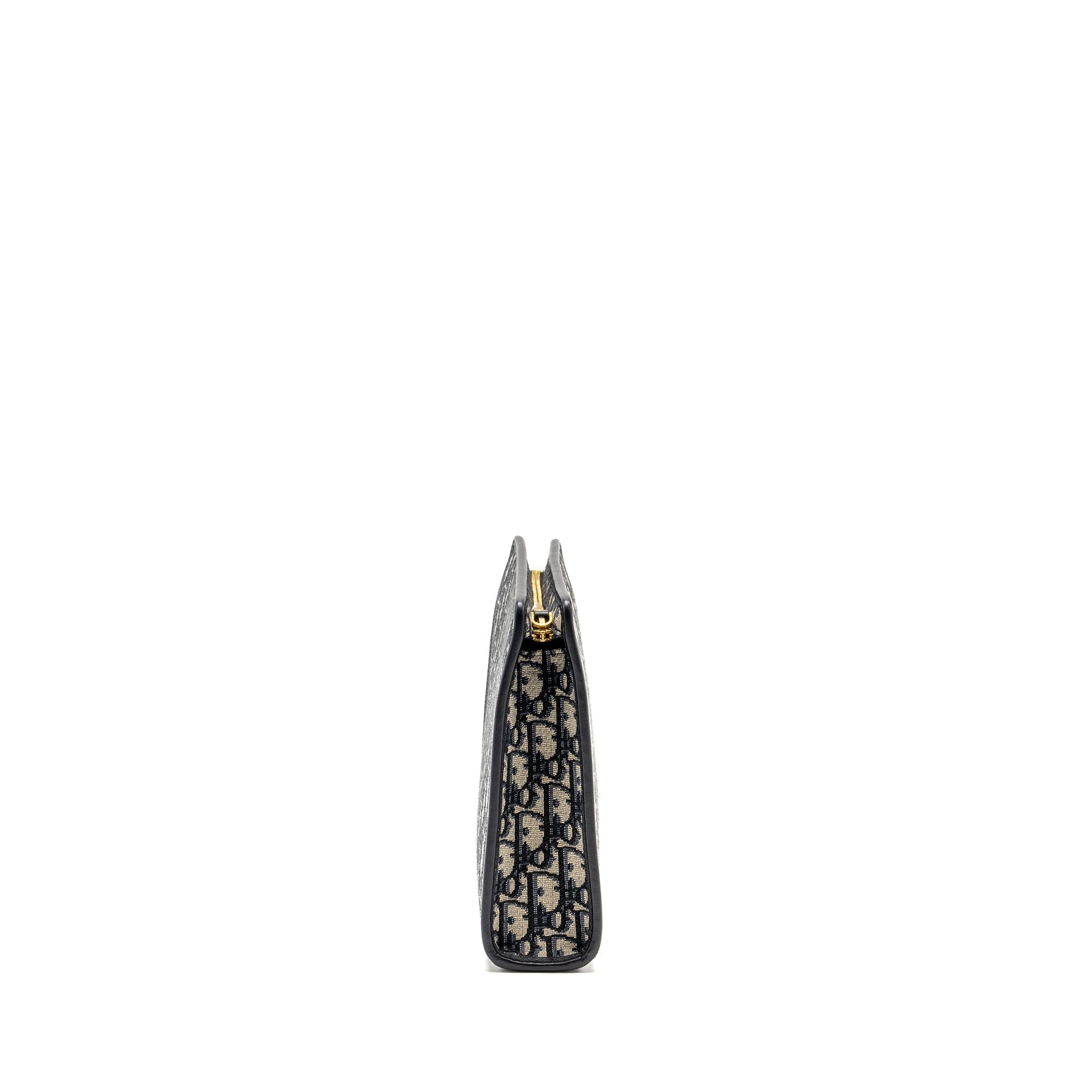 DIOR 30 MONTAIGNE DEA POUCH BLUE OBLIQUE JACQUARD GHW