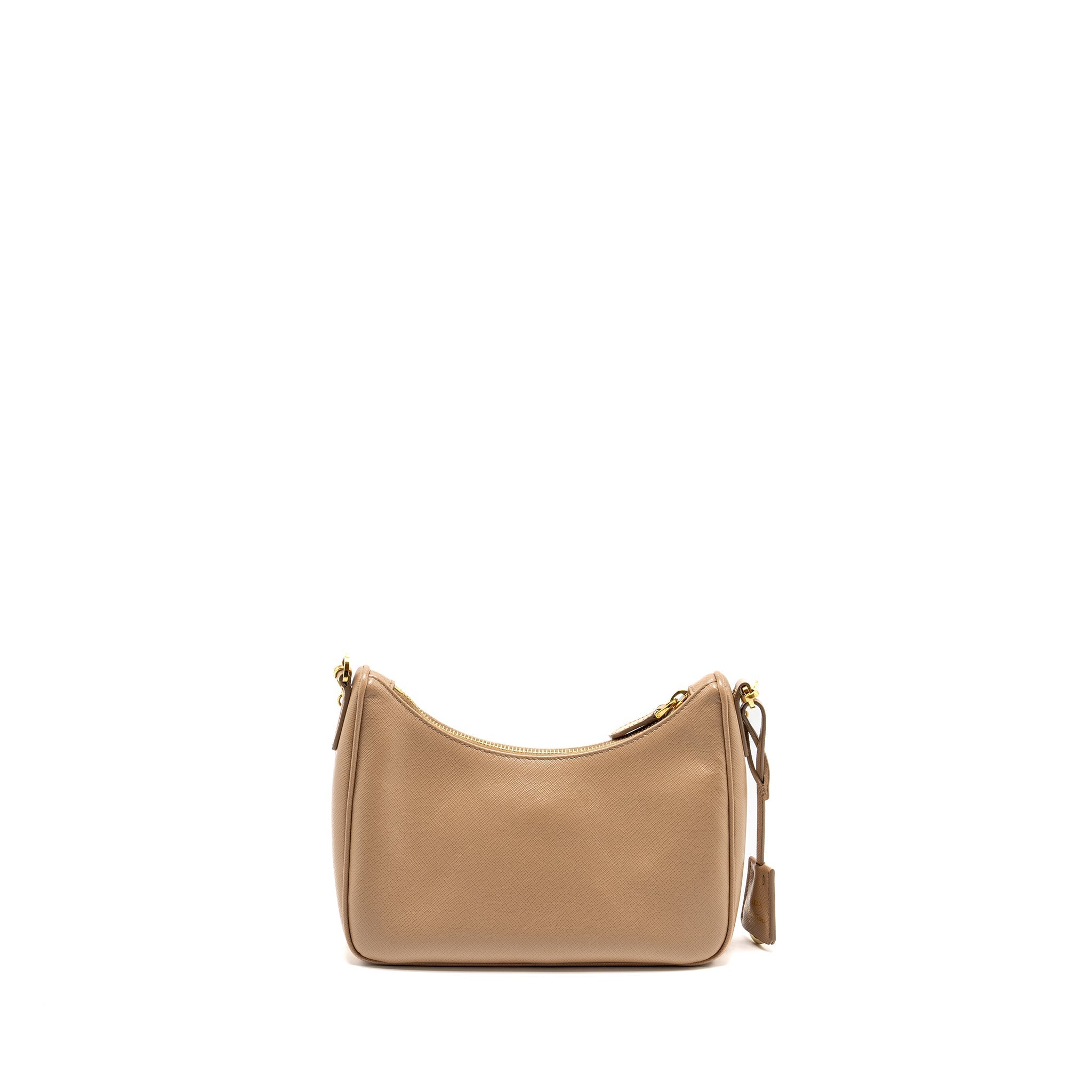 PRADA RE-EDITION 2005 SAFFIANO LEATHER CAMMEO GHW
