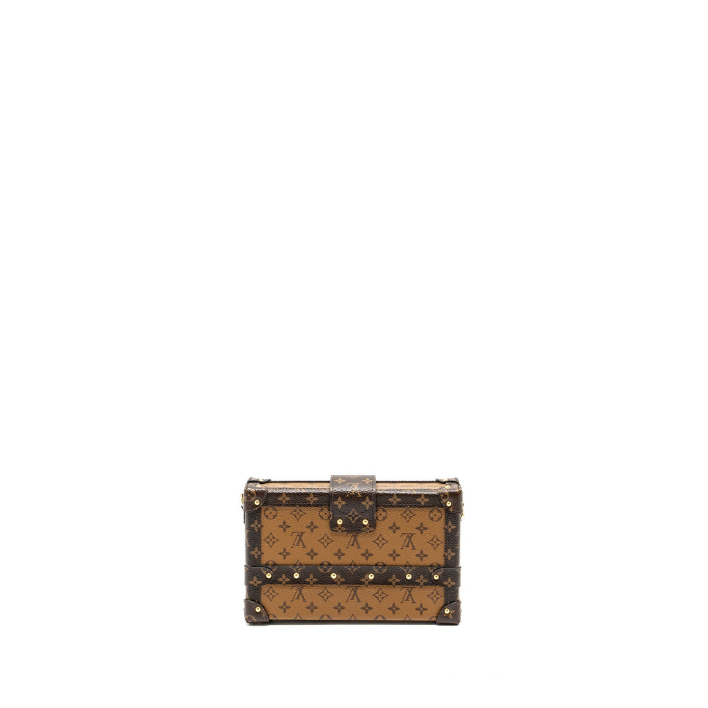LOUIS VUITTON PETITE MALLE MONOGRAM REVERSE CANVAS GHW