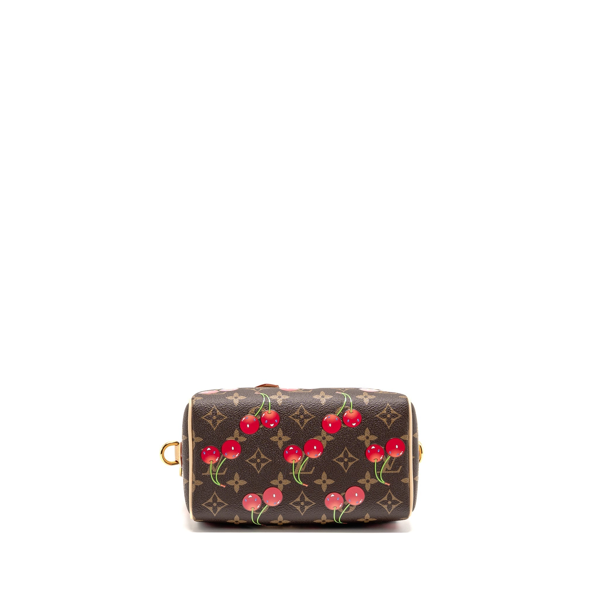 LOUIS VUITTON X TAKASHI MURAKAMI SPEEDY BANDOULIERE 20 MONOGRAM CHERRY COATED CANVAS MULTICOLOURED GHW