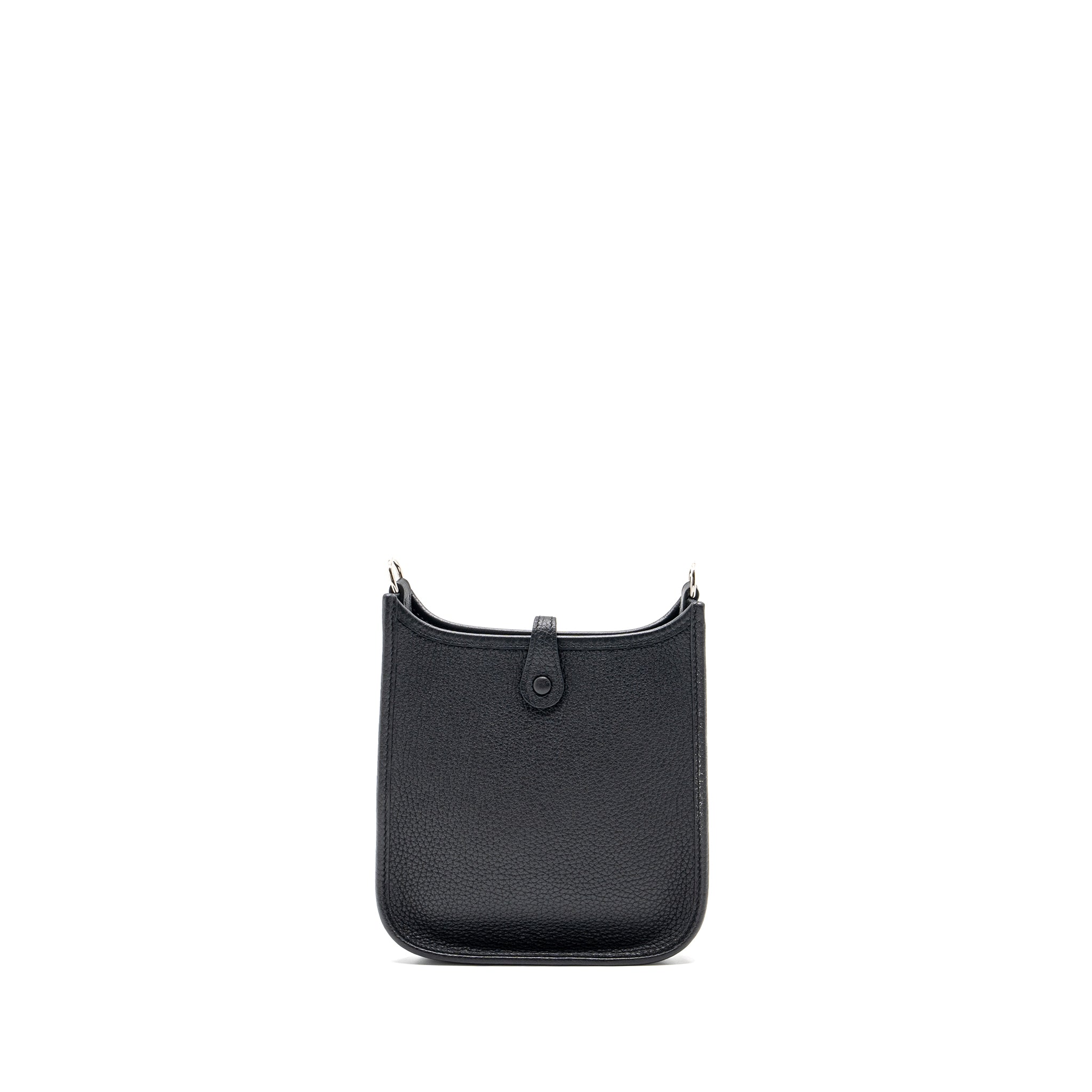 HERMES MINI EVELYN CLEMENCE BLACK SHW