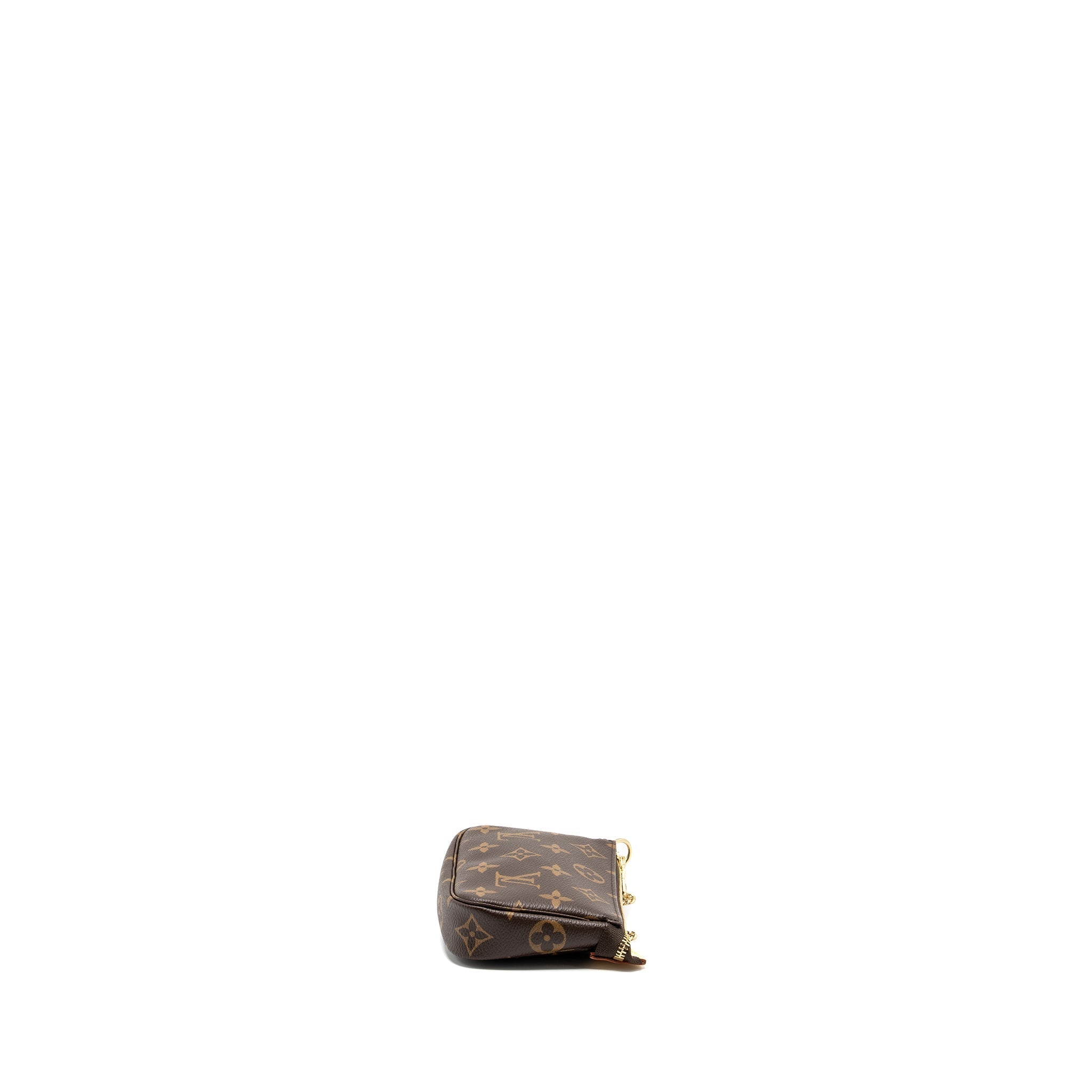 LOUIS VUITTON MINI POCHETTE ACCESSORIES MONOGRAM CANVAS GHW