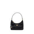 PRADA REEDITION 2005 NYLON BAG BLACK GHW