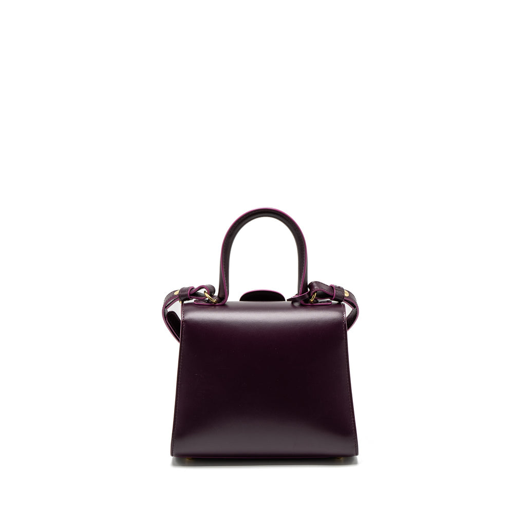DELVAUX MINI BRILLIANT BOX CALFSKIN PURPLE GHW