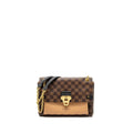LOUIS VUITTON VAVIN PM DAMIER EBENE CANVAS BEIGE GHW