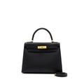 HERMES KELLY 28 EPSOM BLACK GHW