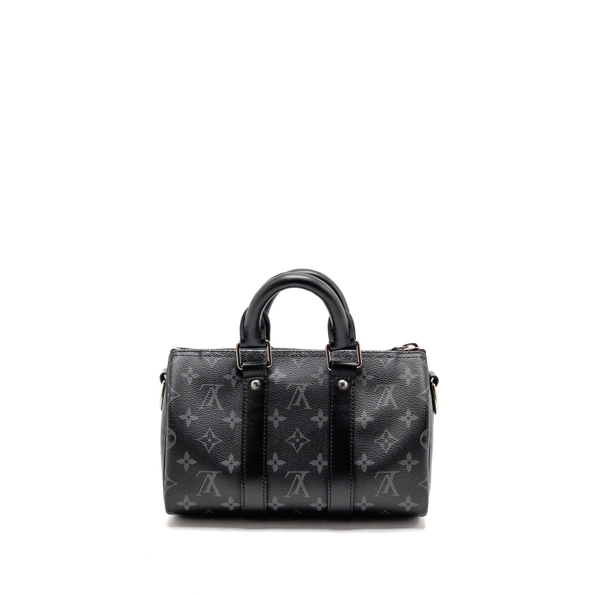 LOUIS VUITTON KEEPALL BANDOULIERE 25 MONOGRAM ECLIPSE SHW
